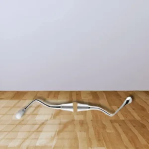 SURGICAL CURETTE LUCAS #4                      (Hollow Ring Handle)