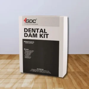 DENTAL DAM KIT # ADULT WITH GOLD CLAMPS