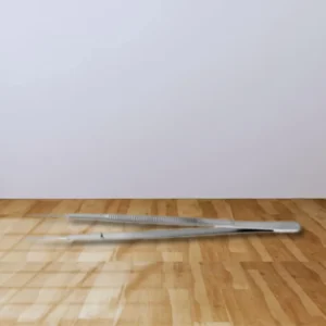 MICRO TISSUE FORCEPS GERALD STRAIGHT SERRATED 18CM