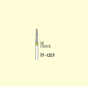 Mani Diamond Burs - Taper Flat End - TF12EF